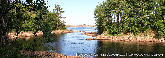 Поселок Летняя Золотица, Приморский район , Архангельская область.